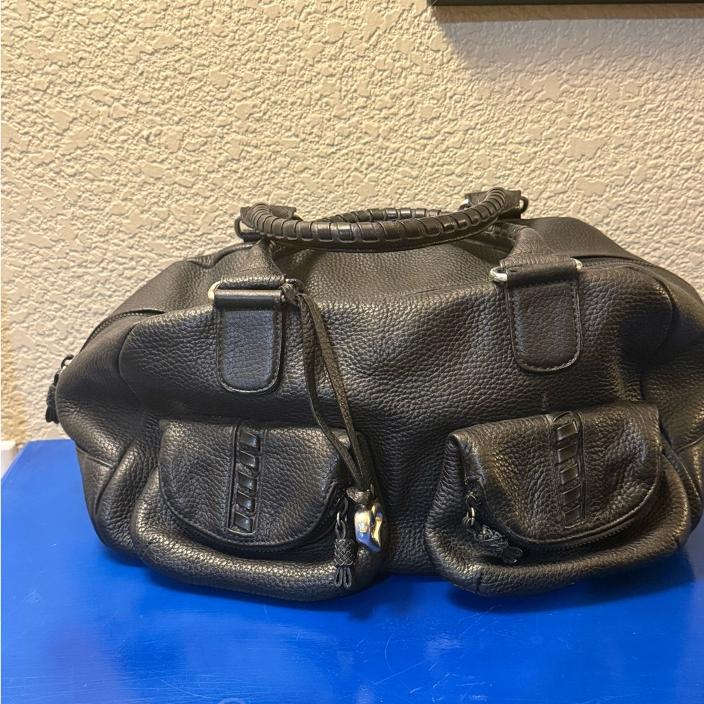 Brighton Black Leather Bag